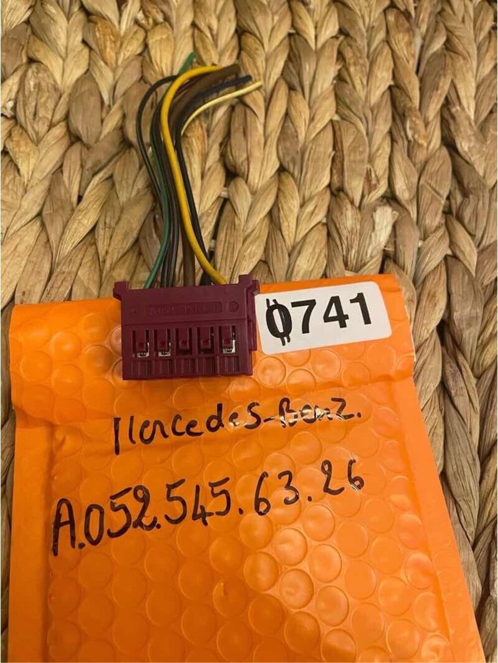 ✅Mercedes-Benz Wiring Harness Plug Connector Pigtail Loom A0525456326 #️⃣741